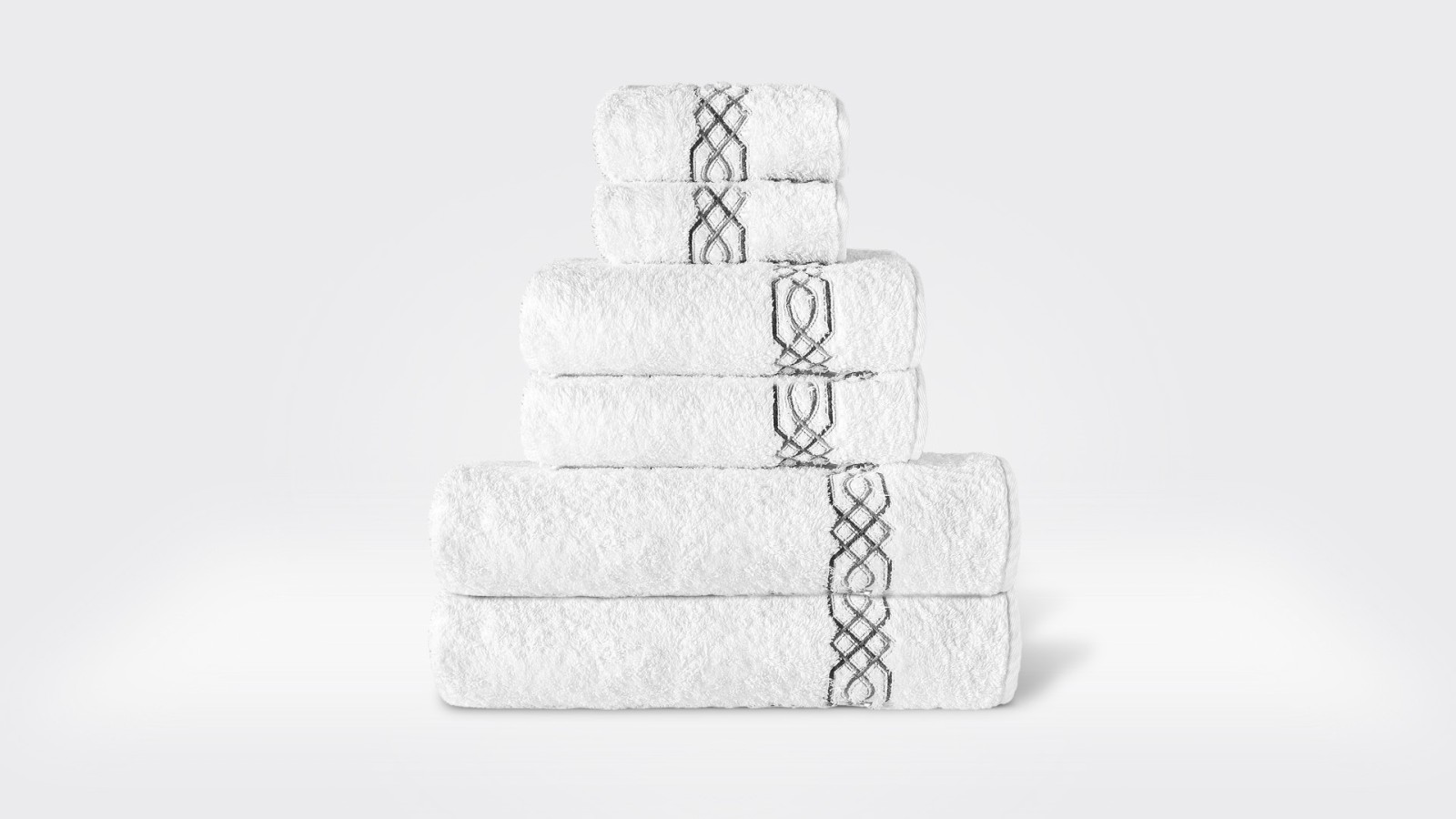 Pachet 6 prosoape bumbac egiptean MILANO