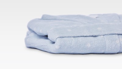 Halate de baie albastre 100% bumbac pentru copii