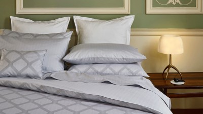 Parure de lit complète Cidade – Jacquard 100 % coton 300 TC
