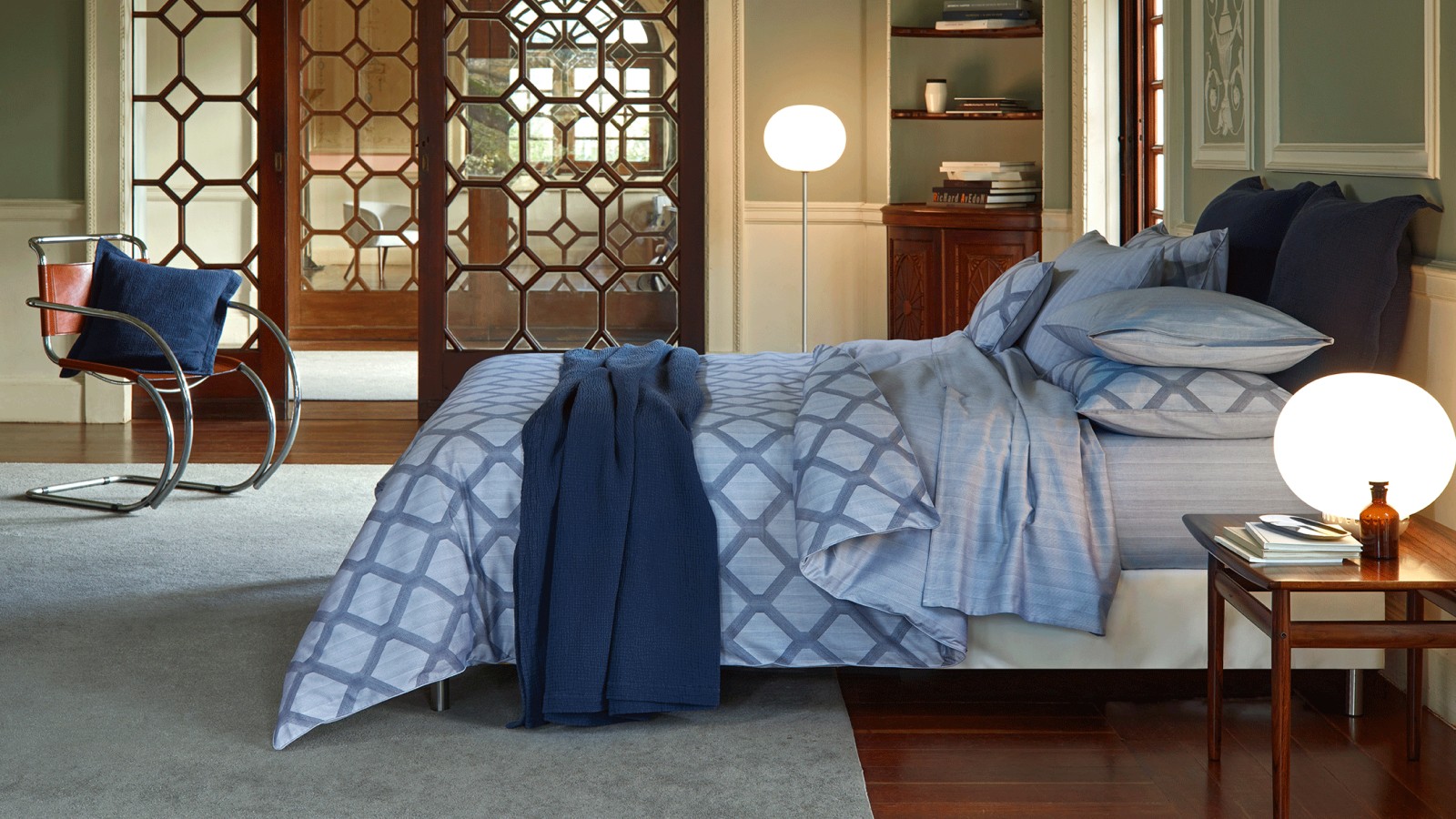 Completo letto Cidade – Jacquard 100% cotone...